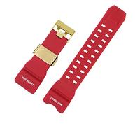 NTALJC Resin Watchband For Big Mud King GWG-1000-1A/A3/1A1 GB/GG Series Sport Soft Silicone Rubber Mans 24mm Watch Strap (Color : Gray silve)