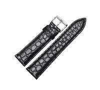 NTALJC Strap de patrones 12-24 mm de pulsera de repuesto para hombres marrones negros