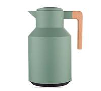 NTALJC Thermos para Bebidas Calientes Thermos Pot de Tetera eléctrica portátil Copa de Agua hirviendo Thermo Pot Tetera Tetera de Tetera de guiso eléctrico para Tetera (Color: Verde