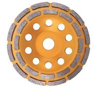 Ntcpefy 150mm 7 pulgadas 2 segmento muela disco de lijado lijadora cortador abrasivo Herramientas abrasivas 22 mm agujero para hormigón