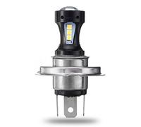 Ntcpefy H4 Motocicleta 3030 Led Hi-Lo De Bombilla Lámpara Luz De Cabeza 6500K 12-24V