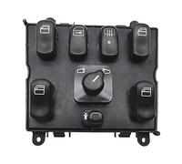 Ntcpefy Interruptor de Elevalunas EléCtrico para ML W163 ML320 ML430 1998-2002 1998 1999 1638206610 A1638206610