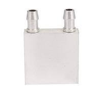 Ntcpefy Primario Aleación de Aluminio Bloque de Enfriamiento de Agua 40X40Mm para de Disipador de de Agua Líquida Plateado Uso para CPU de Pc Ordenador Portátil