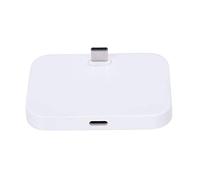 Ntcpefy Soporte de mesa para cargador de mesa tipo C para móvil estación de acoplamiento para carga USB USB-C Plata