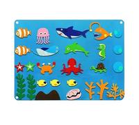 NTERACTIVE FIENTE BABARÍA - APRENDIZAJE DE NIÑOS 105X75 CM, Kit De Narración Sensorial, Panel De Pared Educativa | Juguete De Aprendizaje Temprano, Herramienta De Juego Creativo, Uso Para Actividades