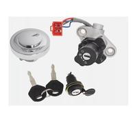 Nterruptor Bloqueo Ignición Motocicleta para Y&AMAHA XVS400 para Drag para Star 1996-2008/XVS650 para Custom 1998-2017 Interruptor De Encendido Motocicleta Tapa del Tanque Combustible