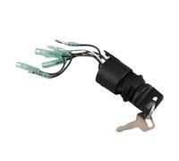 nterruptor de llave de encendido, interruptor de encendido con llave fuera de borda Interruptor de encendido 35100 ZV5 013 apto reemplazo para fueraborda