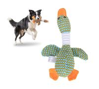 NTHFECG Juguete para perros gansos, 2026 nuevo juguete de peluche para perros, juguete masticable duradero, juguete para perros inteligencia para cachorros pequeños y medianos (verde)