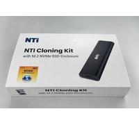 NTI Kit de clonación | Software de nueva versión 6 | Edición especial para SSD M.2 NVMe | Lo mejor para actualizaciones de SSD | Carcasa y cable incluidos para SSD M.2 NVMe | Descarga de software