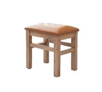 NTIYOU Escabel Taburete de baño Moderno, Taburete Rectangular for el hogar, Taburete de Madera for Cambiar Zapatos, Taburete Creativo for Sala de Estar Salón