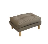 NTIYOU Escabel Taburete de Lujo for pies, Taburete Cuadrado for Cambiar Zapatos de Entrada, Taburete pequeño, Taburete bajo for Sala de Estar, Dormitorio, Taburete Creativo for el hogar Salón(Gris)