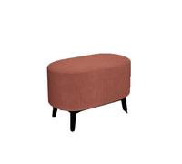 NTIYOU Escabel Taburete for Zapatos, Taburete for sofá, Taburete otomano de Lujo Ligero de Madera Maciza Individual for Sala de Estar, Dormitorio, Taburete Creativo for el hogar Salón(Pink)