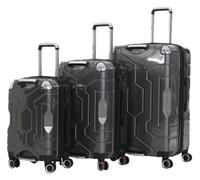 NTIYOU Maletas Conjuntos de Equipaje de 1 Pieza, Maletas de Gran Capacidad, Carrito telescópico Ajustable de 1 Velocidad, Maleta de Aduanas Equipo de Viaje (Color : Dark Gray, Size : 20in)