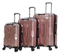 NTIYOU Maletas Conjuntos de Equipaje de 1 Pieza, Maletas de Gran Capacidad, Carrito telescópico Ajustable de 1 Velocidad, Maleta de Aduanas Equipo de Viaje (Color : Gold, Size : 28in)