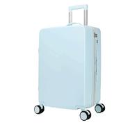 NTIYOU Maletas Maletas con Ruedas Equipaje de Gran Capacidad Cremallera Equipaje de Mano Viaje for Estudiantes Maleta con contraseña antiestrés Equipo de Viaje (Color : Mint Green, Size : 24 Inches)
