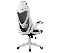 NTIYOU Silla de Escritorio Silla de Oficina Alta Ajustable Silla de Escritorio ergonómica Silla de computadora giratoria de 360 ° con reposabrazos Soporte Lumbar Cómodo