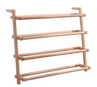 NTIYOU Zapateros Zapatero de 4 Niveles, Estante de Madera for Zapatos, Organizador de Almacenamiento, Soporte for gabinete de Zapatos for Entrada de Sala de Estar Puerta Principal
