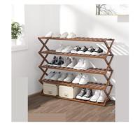 NTIYOU Zapateros Zapatero Sencillo de 5 Niveles, Estante económico for Almacenamiento de Zapatos, instalación Gratuita, Estante for Zapatos for Dormitorio y Sala de Estar Puerta Principal