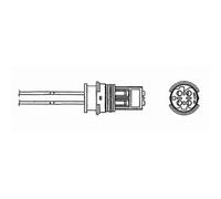 NTK Sonda Lambda 4 Cables Calentada Para BMW Serie 3 320i 320 Si 120i