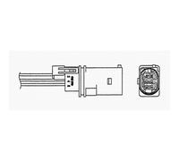 NTK Sonda Lambda 5 Cables para Mazda 5 1.6 CD 3 92111 437 mm