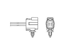 NTK Sonda Lambda Regulación para Daewoo Nubira Wagon 1.6 1.8 4 hilos 220 mm