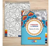 ntroducción a los mándalas. Universos de colores - Explora el Significado de los Colores y Sumérgete en Más de 150 Mandalas para Colorear