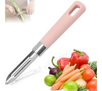 NTRUXZP Arcos Serie Gadgets - Cuchillo Mondador Pelapatatas - Hoja de Acero Inoxidable de 18.2cm - Mango de Polipropileno,pelador patatas,pelador de patatas,pelador arcos(rosa)