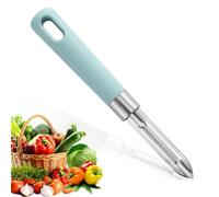 NTRUXZP Arcos Serie Gadgets - Cuchillo Mondador Pelapatatas - Hoja de Acero Inoxidable de 18.2cm - Mango de Polipropileno,pelador patatas,pelador de patatas,pelador arcos(azul)