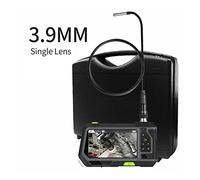 NTS500 5. Endoscopio industrial de 5 mm dual y tres lentes 2 0mp Cámara de inspección 5 pulgadas 128 0p HD LCD Borroscopio impermeable con 6 LED,Visión Nítida(1m,3.9mm Single lens)