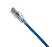 ntw NL-u6 K-001or Lockable CAT6 Patentado Net-Lock Patch Cable, 5E Azul 1'