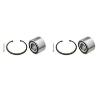 NTY 2x Cubo Bearing Set Back Axis Right Izquierda para Honda Gh 1.6 16V