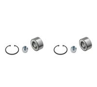 NTY 2x Cubo Juego Cojinete Delantero de Rueda para Peugeot 208 Aprox _ Cc _ 1.6