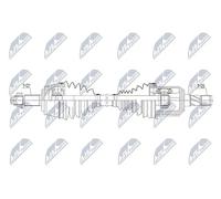 NTY Antriebswelle NPW-CH-038