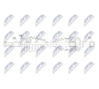 NTY Antriebswelle NPW-CH-090