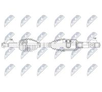 NTY Antriebswelle NPW-CH-112