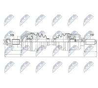 NTY Antriebswelle NPW-CT-052