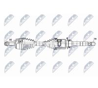 NTY Antriebswelle NPW-FT-110 Para Fiat, Eje Motriz Delantero Derecho 999mm