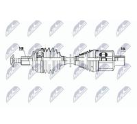 NTY Antriebswelle NPW-ME-060 Para Mercedes-Benz, Eje Delantero Izquierdo