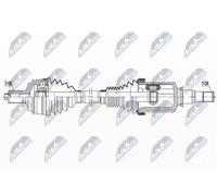 NTY Antriebswelle NPW-ME-154 Para Mercedes-Benz, 592 mm, Delantera Derecha