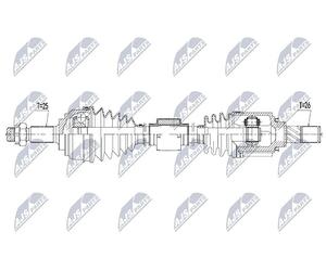NTY Antriebswelle NPW-NS-138