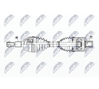 NTY Antriebswelle NPW-PL-144 540 mm Lado Diferencial 27 Lado Rueda 30
