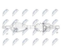 NTY Antriebswelle NPW-RE-154