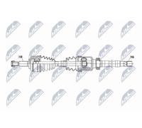 NTY Antriebswelle NPW-RE-216 Para Renault, Eje Delantero Derecho