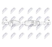 NTY Antriebswelle NPW-RE-242 Para Mercedes-Benz Renault 919 mm Derecha