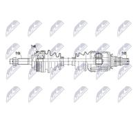 NTY Antriebswelle NPW-TY-213 Para Toyota, Eje De Transmisión Delantero Izquierdo