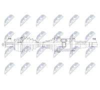 NTY Antriebswelle NPW-VV-137