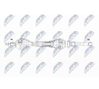 NTY Eje de Transmisión Delantero Derecho para Volvo XC70 II 136 2.4D / D4 AWD
