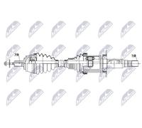 NTY Antriebswelle NPW-VV-167 Para Volvo, Eje de Transmisión Delantero Derecho