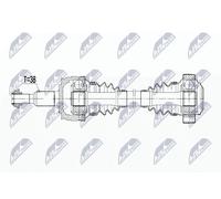 Transmisión Apto para VW T5 4MOTION 09 Trasero, Derecho / OE zu Vergl 37741