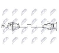 NTY Antriebswelle NPW-WW-273 Para Audi Seat Skoda VW, 36 Estrías, 110 mm, 762 mm